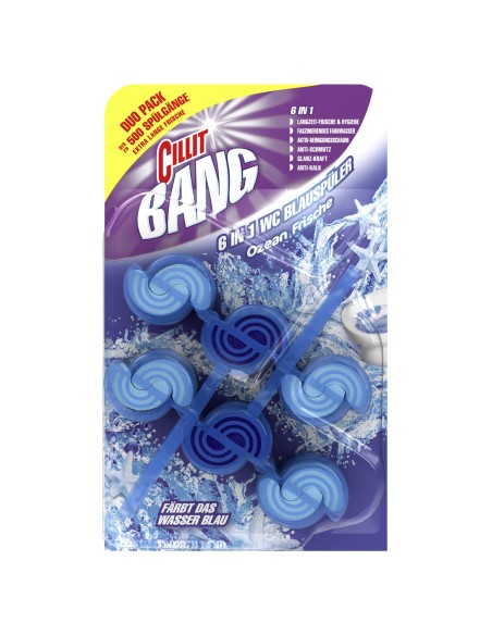 3055954 limpiador para baño y aseo Colgador para inodoro Oceánico Recambio de desinfectante