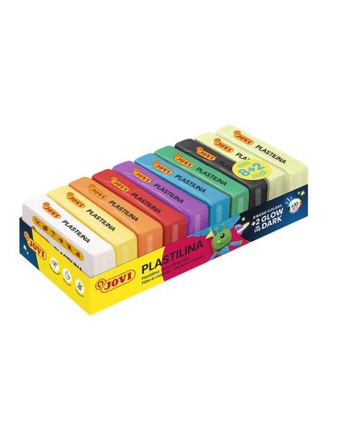 PLASTILINA JOVI 70 PAST. ESTUCHE de 10 - Pack de 6 unidades