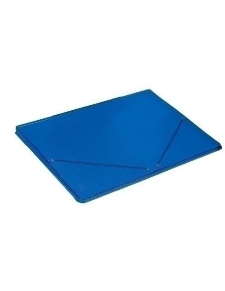 Carpeta dibujo a3 carton gomas y solapas azul carchivo