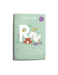 CUADERNO RUBIO A4 ESCRITURA LIGADA 5 - Pack de 5 unidades