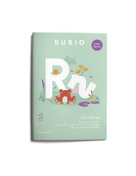 CUADERNO RUBIO A4 ESCRITURA LIGADA 5 - Pack de 5 unidades