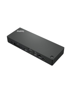 40B00300EU base para portátil y replicador de puertos Alámbrico Thunderbolt 4 Negro, Rojo 2