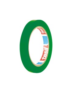 CINTA EMBALAR SELLADORA TESA PVC 12MMX66M VERDE