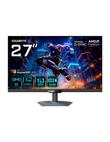 M27Q2 QD Monitor Gaming 27 QHD - 2560 x 1440, 200Hz, 1ms, 350 cd/m², FreeSync Premium, Display HDR400, HDMI 2.0, DisplayPort 1.