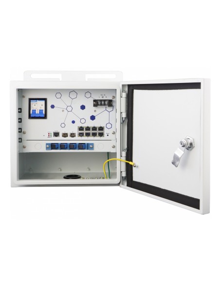OSW-1061 switch Gestionado L2 2.5G Ethernet (100/1000/2500) Energía sobre Ethernet (PoE) Negro
