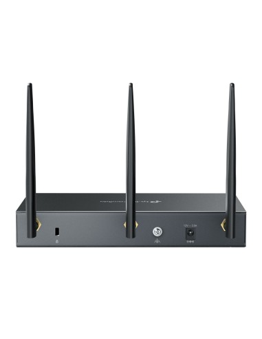 Omada ER706W router inalámbrico Gigabit Ethernet Doble banda (2,4 GHz / 5 GHz) Negro