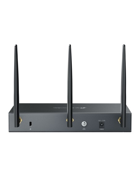 Omada ER706W router inalámbrico Gigabit Ethernet Doble banda (2,4 GHz / 5 GHz) Negro