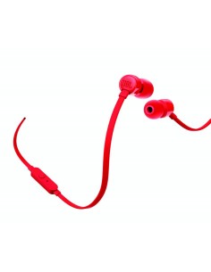 T110 Auriculares Alámbrico Dentro de oído Llamadas/Música Rojo