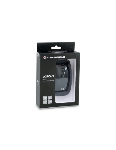 LORCAN01B ratón Ambidextro Bluetooth Óptico 1600 DPI