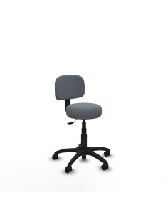 Silla Llanos giratorio bali gris base poliamida 600 ruedas nailon 50