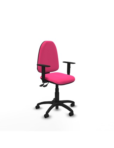 Aýna AS similpiel rosa brazos 1D base poliamida ruedas engomadas 50mm