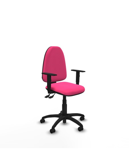 Aýna AS similpiel rosa brazos 1D base poliamida ruedas engomadas 50mm