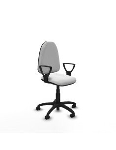 Aýna CP bali blanco brazos fijos base poliamida ruedas engomadas 50mm