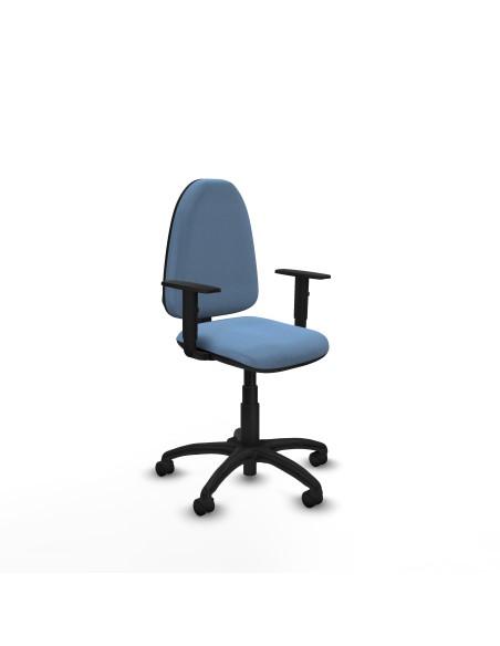 Aýna CP bali azul cielo brazos 1D base poliamida ruedas nailon 50mm