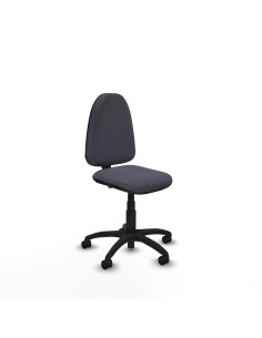 Aýna CP bali gris oscuro sin brazos base poliamida ruedas nailon 50mm