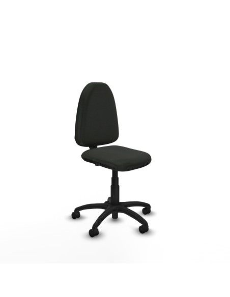 Aýna CP bali negro sin brazos base poliamida ruedas nailon 50mm