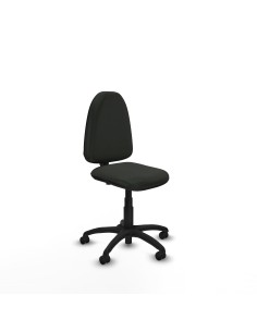 Aýna CP bali negro sin brazos base poliamida ruedas engomadas 50mm