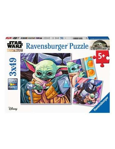 The Mandalorian: Grogu Moments Puzzle rompecabezas 49 pieza(s) Cómics