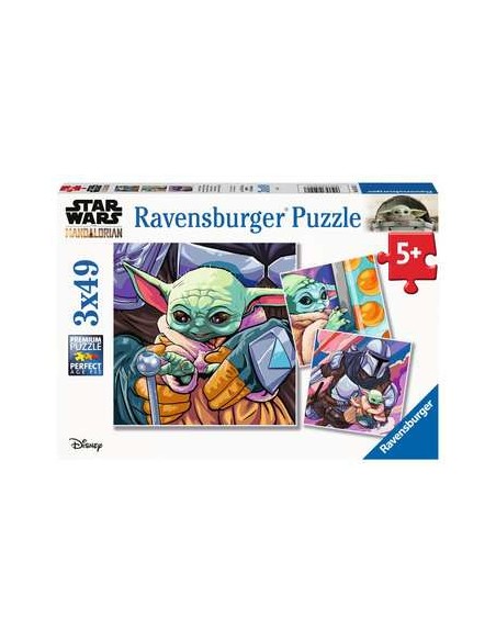 The Mandalorian: Grogu Moments Puzzle rompecabezas 49 pieza(s) Cómics
