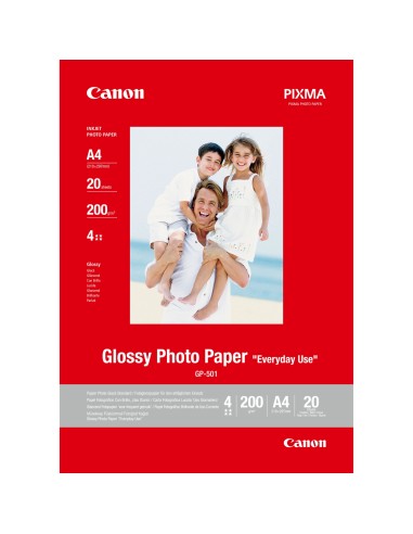 0775B082 papel fotográfico A4 Brillo