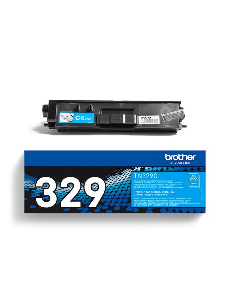 TN-329C cartucho de tóner 1 pieza(s) Original Cian