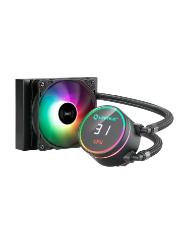 AquaStorm 120 Procesador Sistema de refrigeración líquida todo en uno 12 cm Negro 1 pieza(s)