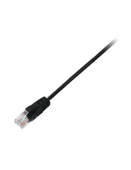 Cable de red CAT6 STP 0.5M Negro