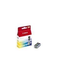 CLI-36 Color Cartridge cartucho de tinta Original Negro, Cian, Magenta, Amarillo