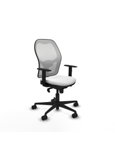 Jorquera sincro malla blanca bali blanco brazos 1D base nailon  ruedas 65mm nailon