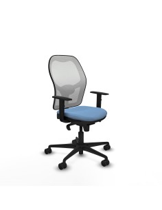 Jorquera sincro malla blanca bali azul cielo brazos 1D base nailon  ruedas 65mm nailon