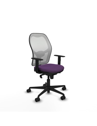 Jorquera sincro malla blanca bali morado brazos 1D base nailon  ruedas 65mm nailon