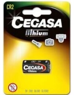 BLISTER PILA CEGASA LITIO CR2 3V FT BL1