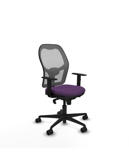 Jorquera sincro malla gris bali morado brazos 1D base nailon  ruedas 65mm nailon