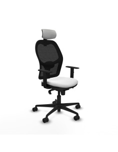 Jorquera sincro malla negra bali blanco brazos 1D base nailon cabecero 2D ruedas 65mm nailon