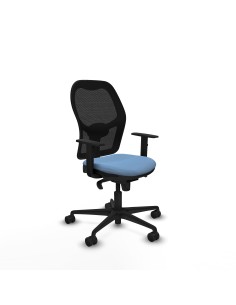 Jorquera sincro malla negra bali azul cielo brazos 1D base nailon  ruedas 65mm nailon