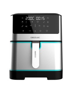 04984 freidora Sencillo 8 L Independiente 1800 W Freidora baja en grasa Negro, Acero inoxidable