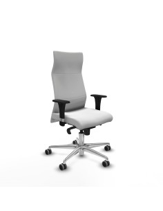 Albacete dirección sincro bali blanco brazos 1D cromados base aluminio ruedas 65 engomadas