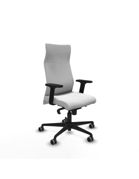 Albacete dirección sincro bali blanco brazos 2D base nailon ruedas 65 engomadas