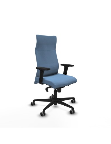 Albacete dirección sincro bali azul cielo brazos 2D base nailon ruedas 65 engomadas