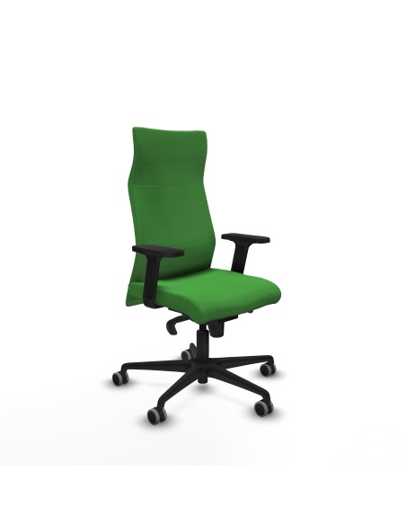 Albacete dirección sincro bali verde brazos 2D base nailon ruedas 65 engomadas
