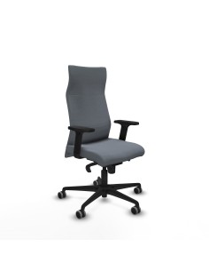 Albacete dirección sincro bali gris brazos 2D base nailon ruedas 65 engomadas