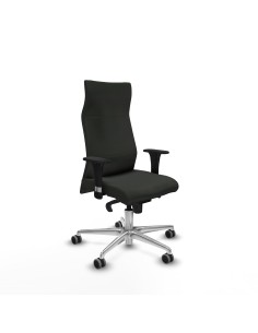 Albacete dirección sincro bali negro brazos 1D cromados base aluminio ruedas 65 engomadas
