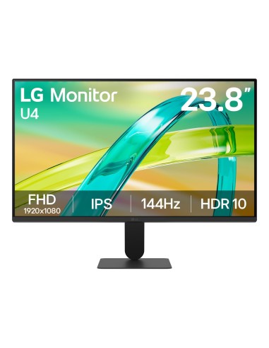 24U411B-B pantalla para PC 60,5 cm (23.8") 1920 x 1080 Pixeles Full HD LCD Negro