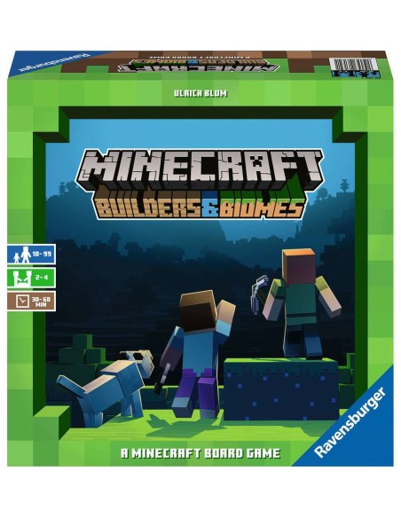 Minecraft Builders & Biomes Juego de mesa Juego de fichas