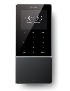 125-0635 sistema de fichaje Negro Contraseña, Tarjeta inteligente Corriente alterna TFT Ethernet