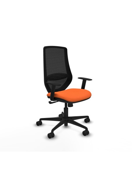 Mardos sincro bali naranja brazos 1D base nailon ruedas 65mm nailon