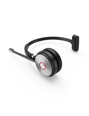 WH62 Mono Teams Sistema de audioconferencia personal Inalámbrico Diadema Oficina/Centro de llamadas MicroUSB Base de carga Negr