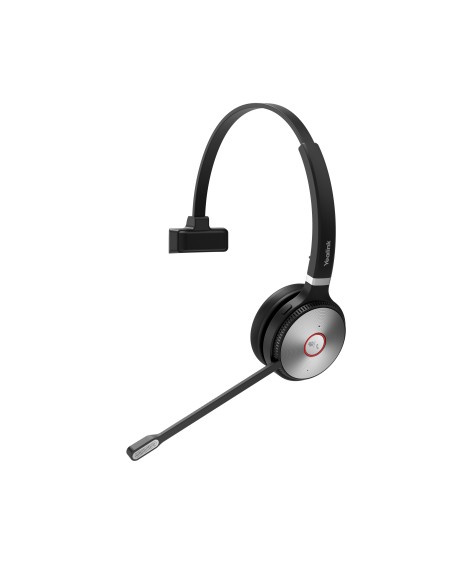 WH62 Mono Teams Sistema de audioconferencia personal Inalámbrico Diadema Oficina/Centro de llamadas MicroUSB Base de carga Negr