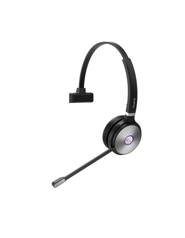 WH62 Mono Teams Sistema de audioconferencia personal Inalámbrico Diadema Oficina/Centro de llamadas MicroUSB Base de carga Negr