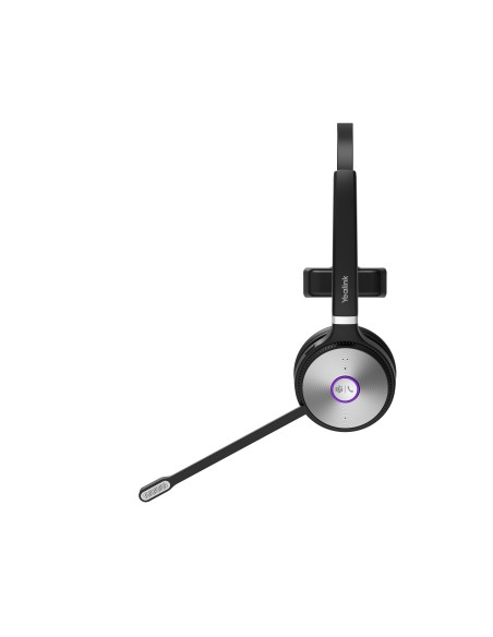 WH62 Mono Teams Sistema de audioconferencia personal Inalámbrico Diadema Oficina/Centro de llamadas MicroUSB Base de carga Negr